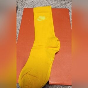 Nike Lego Bright Yellow Athletic Socks